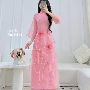 Pink Chinese Dress - Etsy