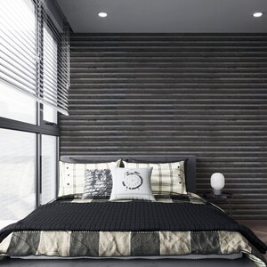 Grey Sheet Metal I Fibreglass Wallpaper I Grey Steel Grey Mural Wallpaper I Grunge Modern Wall Coverings I Custom Size Metal Wallpaper