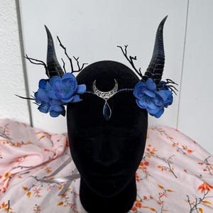 Eclipsed Thorn Crown: Celestial Moon Circlet, Dragon Queen, Fantasy Cosplay Accessory