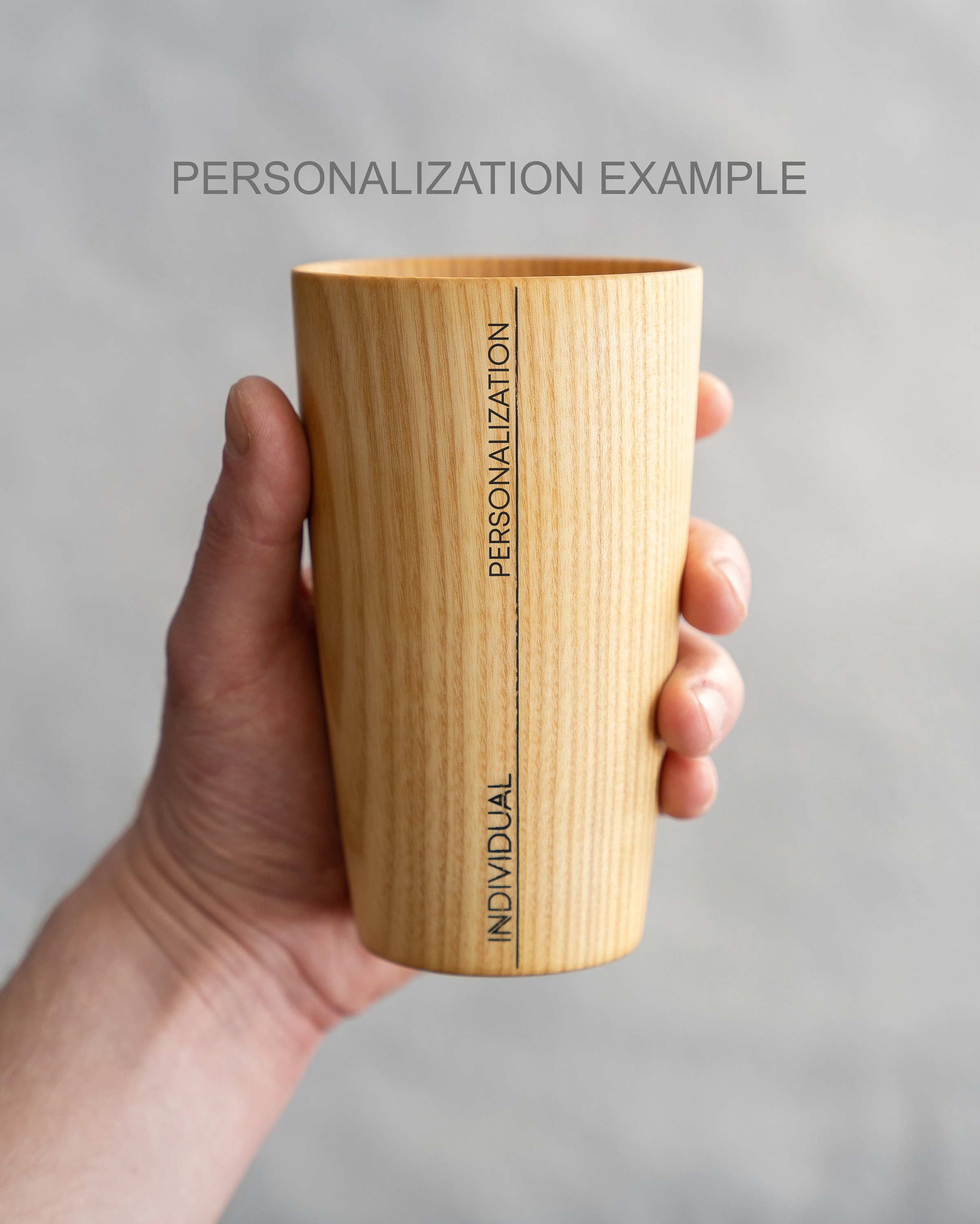 Handmade Ash Wood Coffee Mug: Dishwasher Safe, Eco Friendly (12oz) - Etsy