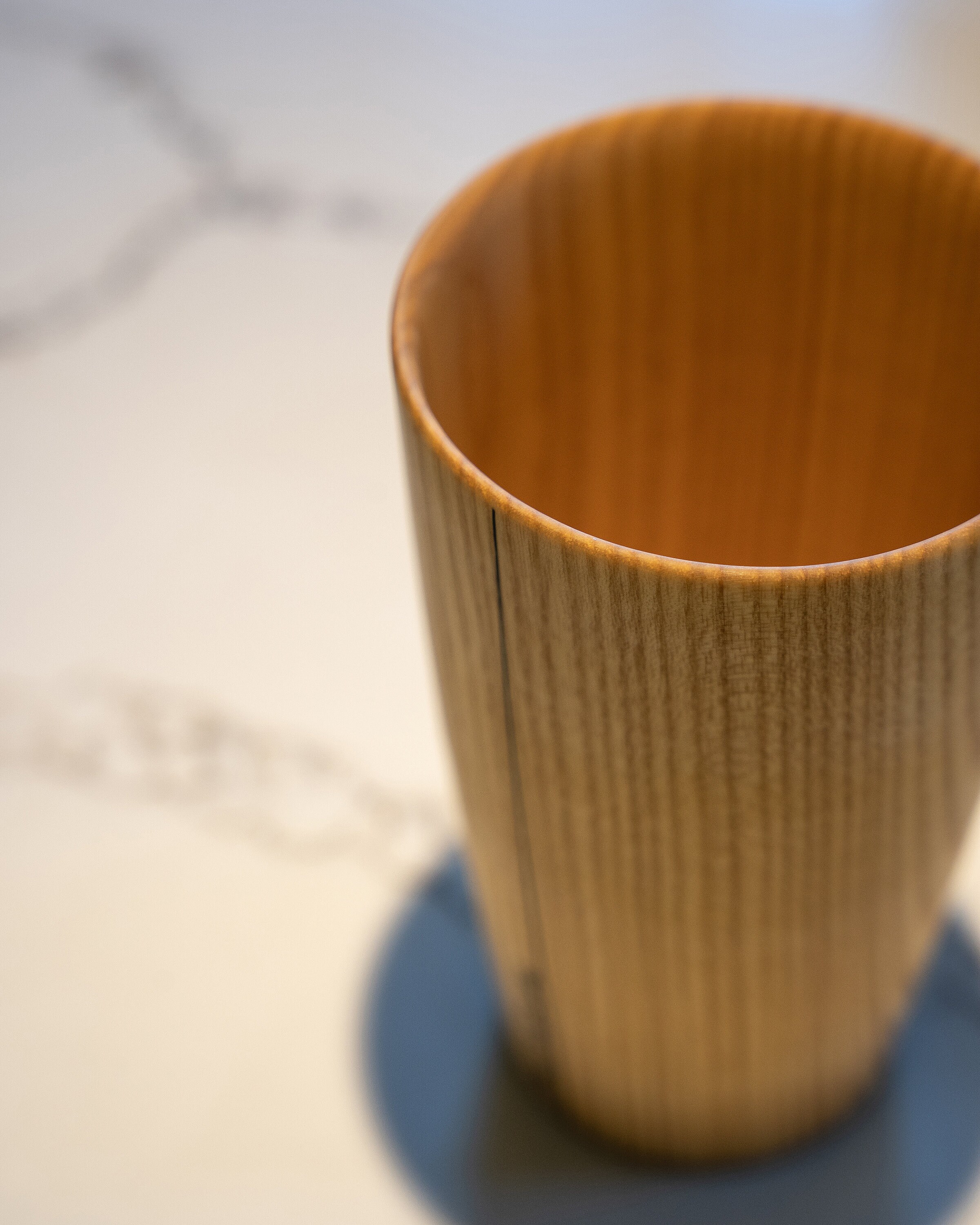 Handmade Ash Wood Coffee Mug: Dishwasher Safe, Eco Friendly (12oz) - Etsy
