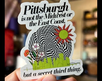 Secret Third Thing Sticker - Pittsburgh