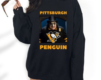 Pittsburgh Penguin Crewneck Sweatshirt - Pittsburgh Penguins - Pittsburgh Hockey