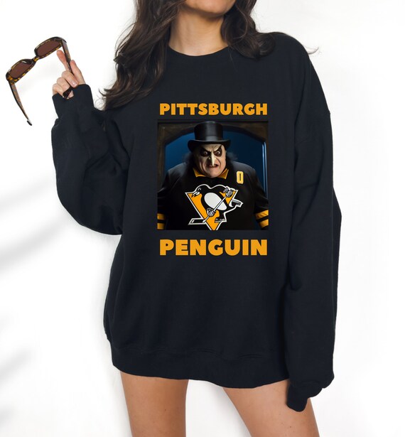 Penguins crewneck sweatshirt sale