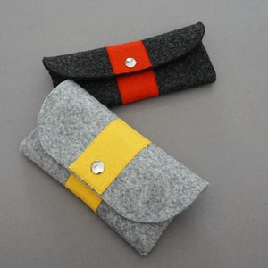 Felt makeup bag sale