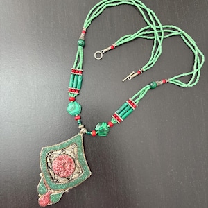 ethnic pendant necklace