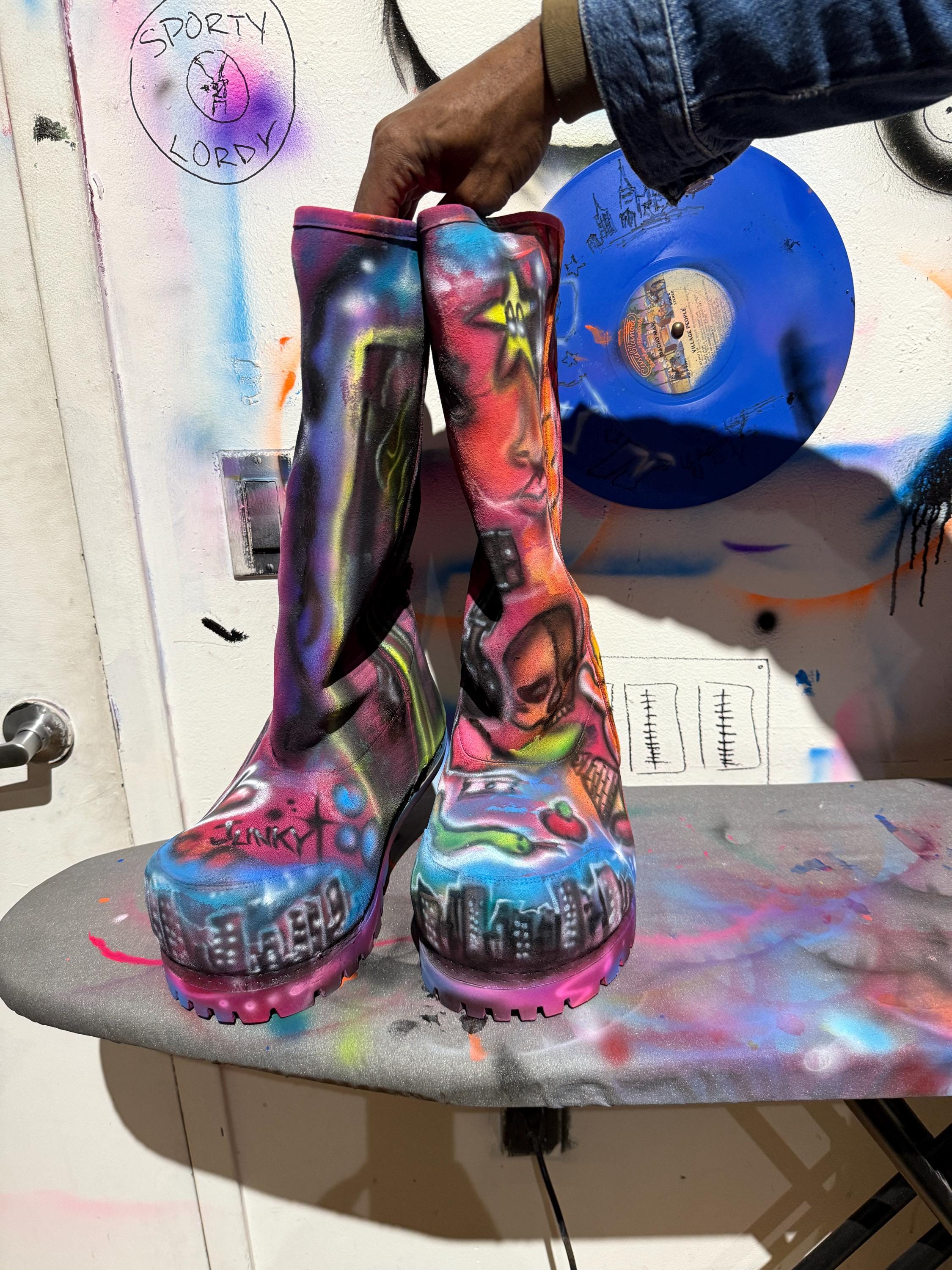 Balenciaga Boots - Etsy