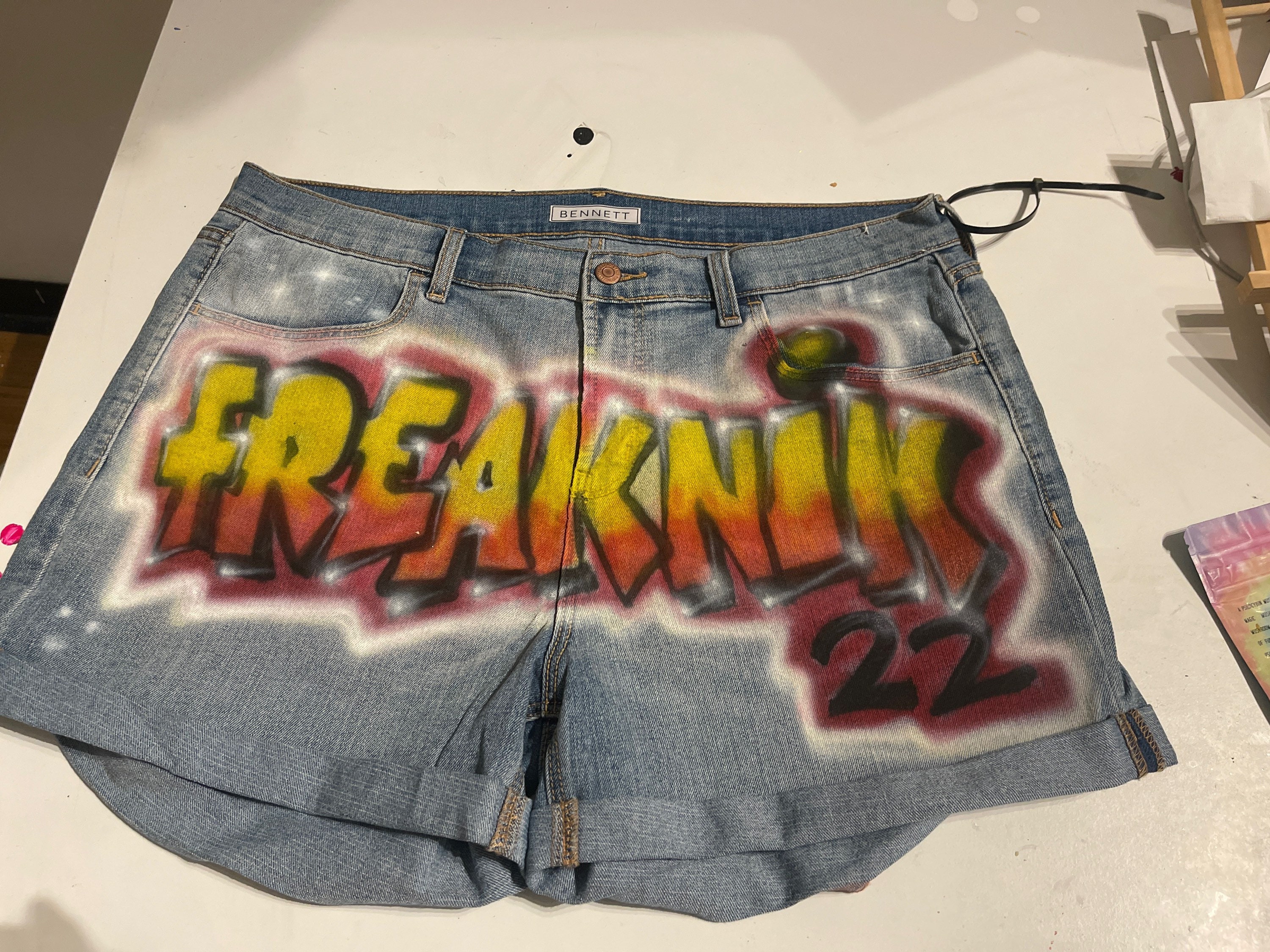 【DEARMINE】Hope Brush Bermuda Pants Lee Women's Relaxed Fit Melody Knit Waist Bermuda Short