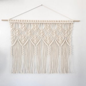 Handmade macrame wall hanging