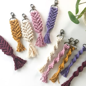 Macrame Keychain | Purse Clip