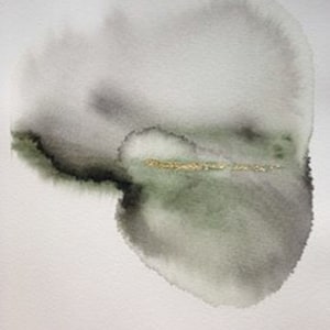 Abstract painting - Watercolor Abstract original Gift idea Landscape