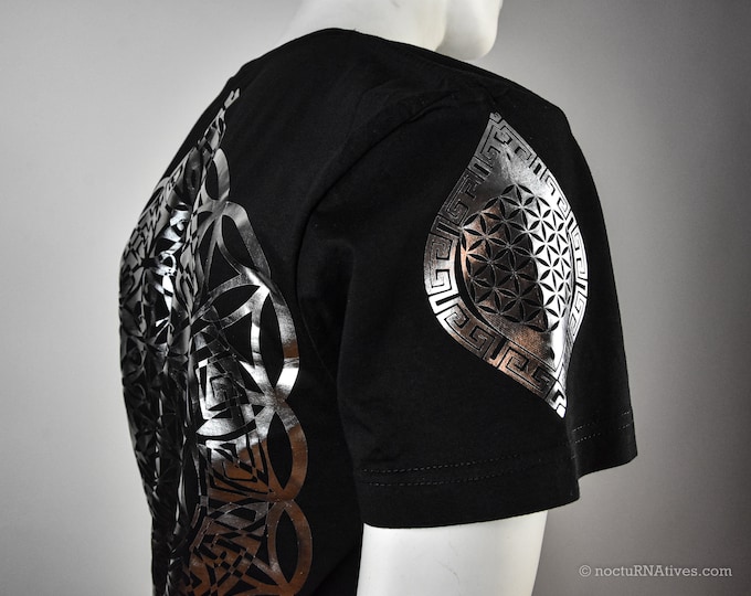Metalic Sacred Geometry T-Shirt
