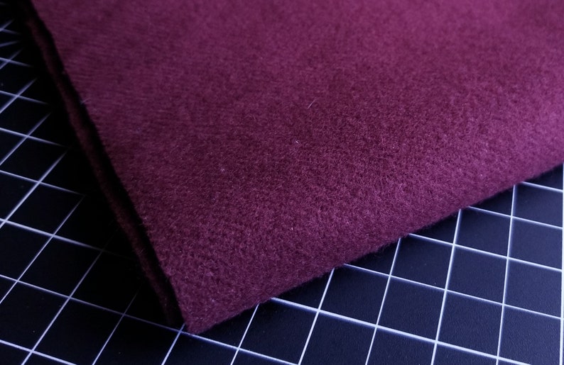 100 Wool Woven Coating Fabric Swatch Etsy