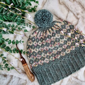 Hartshorne Hat / Beanie / Toque Crochet Pattern