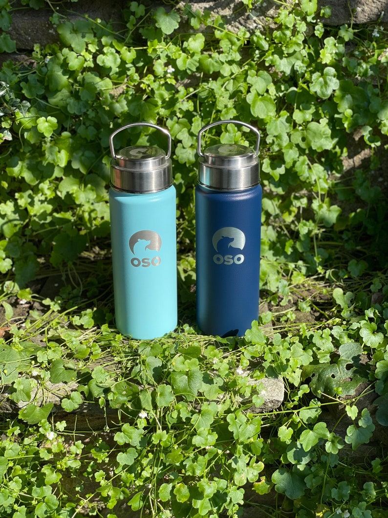 100 Recycled Sustainable Stainless Steel Insulated Bottle Etsy UK
