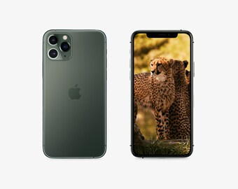 Iphone 11 Pro HD Wallpaper Cheetah Wallpaper Iphone Iphone - Etsy