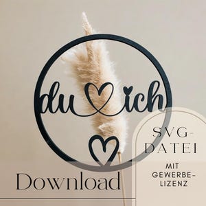 SVG Loop Wedding File Laser Bruidspaar Hoop met Commerciële Licentie Krans Download Plotterbestand Laserbestand Decoreren Digitaal Ik hou van je, ik ga trouwen