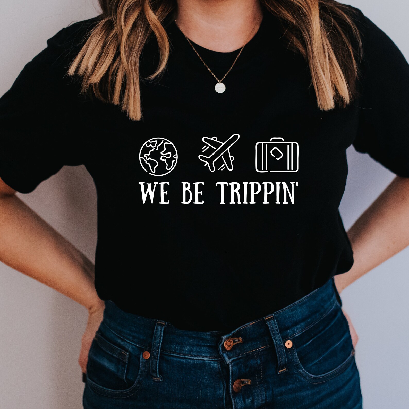 We be Trippin' friends Travel Shirt Urlaubs Shirt Etsy