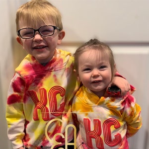 Youth/Toddler Tie Dye KC Hoodie