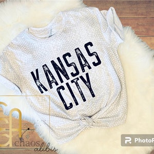 Kansas City Tee, Kansas City Snake Skin Tee, Kansas City Grunge Tee