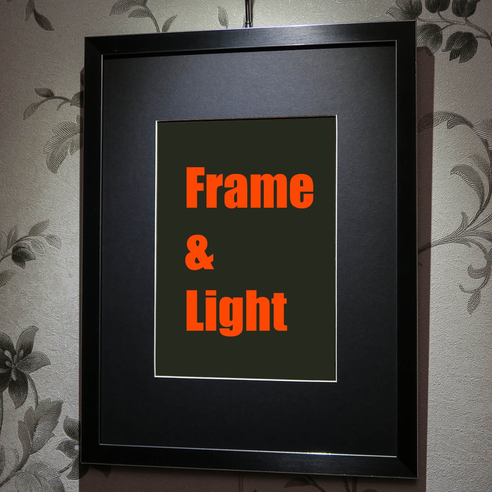 12х16 Lighting & Frame for 8x11 Hologram picture Etsy