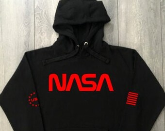 black red sweatshirt