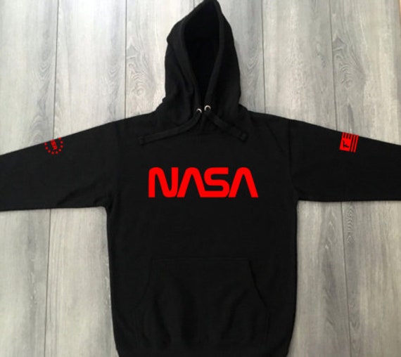 red nasa sweater
