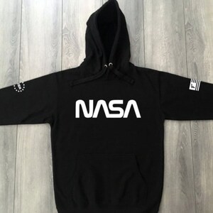 black nasa hoodie