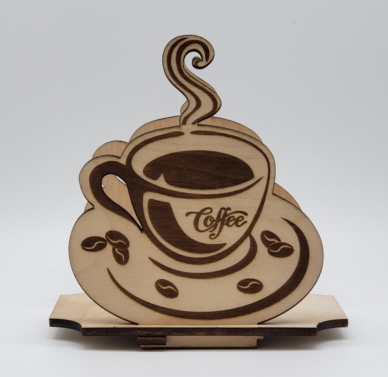 Napkin Holder Coffee Etsy