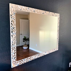 Espejo de mosaico Venere negro azul versión-espejo de | Etsy