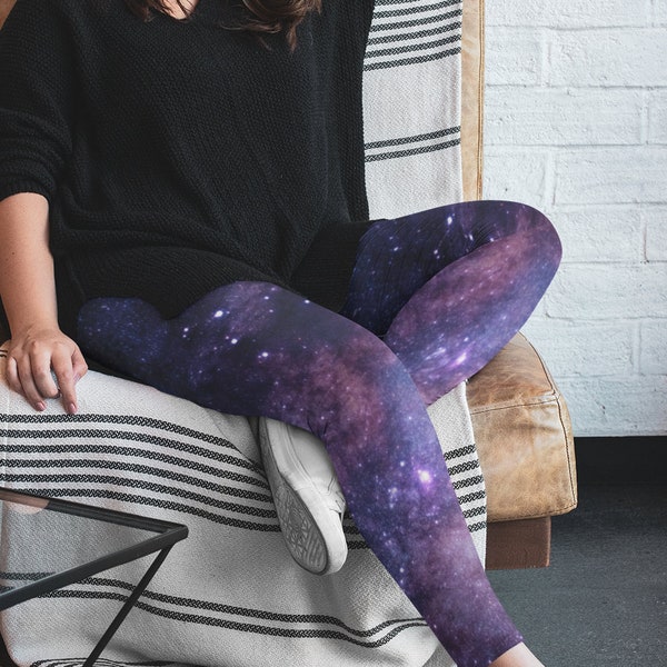 Galaxy Leggings - Aesthetic Rave Pants