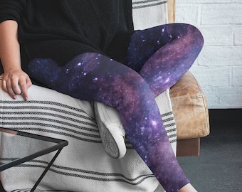 Galaxy Leggings - Aesthetic Rave Pants