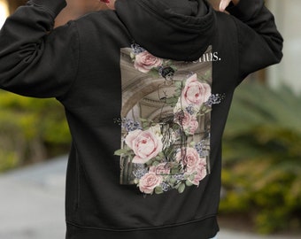 Venus de milo Hoodie- Aesthetic art unisex hoodie backprint sweatshirt art collage