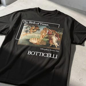 The Birth of venus shirt- Sandro Botticelli Shirt - %100 Cotton High Quality Unisex tee image 1