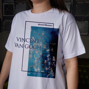 Chemise Van Gogh - Vêtements d'art esthétique %100 coton de haute qualité