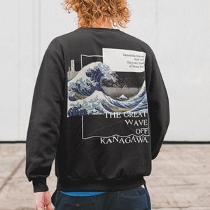 The Great Wave Sweatshirt Kanagawa 