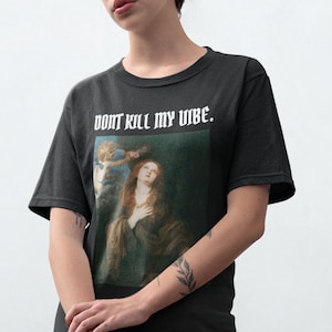 Art Funny Shirt Unisex - Anthony Van Dyck Santa Rosalía Shirt%100 High Quality Cotton