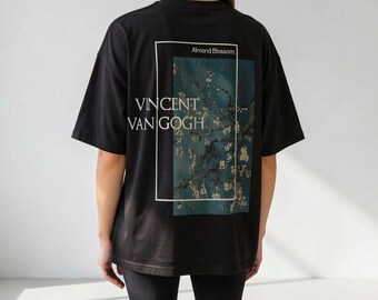 Van Gogh Shirt - Aesthetic art Clothing Unisex%100 High Quality Cotton