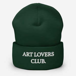 Art lovers hat - Aesthetic art lover Beanie