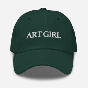 Art Girl cap Art lover Aesthetic Hat image 8