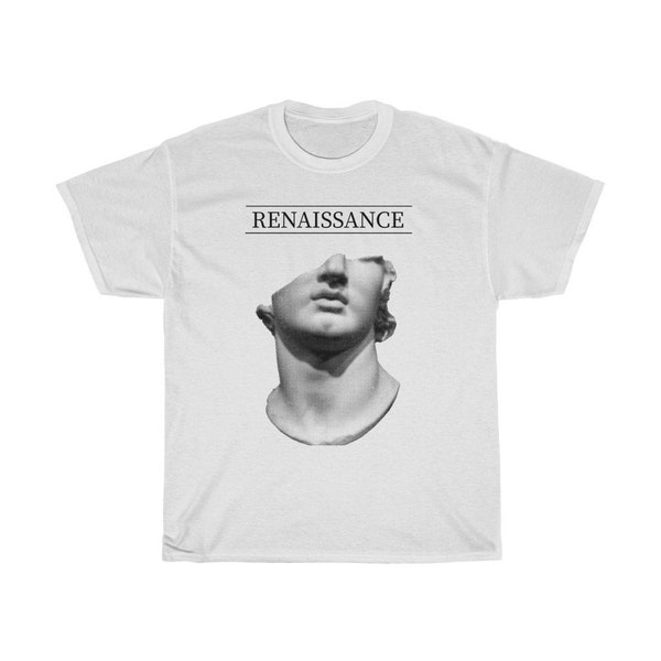 Renaissance Shirt - Art Movement Vintage Clothing %100 High Quality Cotton - Aesthetic Vintage art shirt