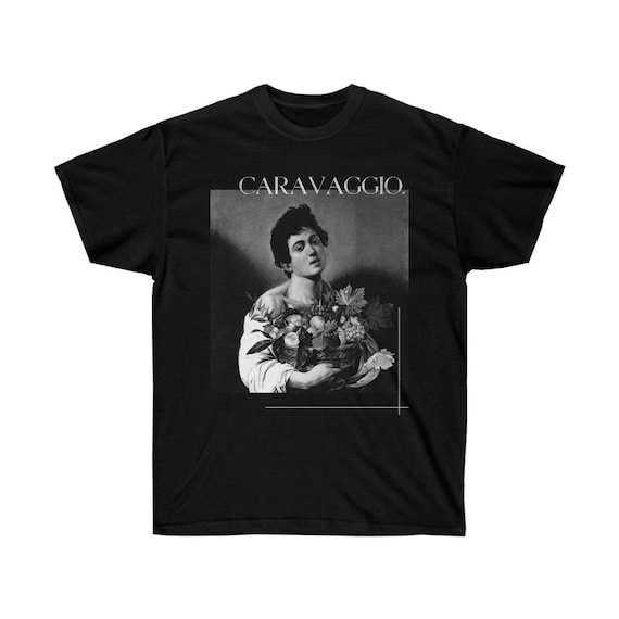 Caravaggio Shirt Aesthetic Unisex Art Vintage tee 100 High Quality Cotton