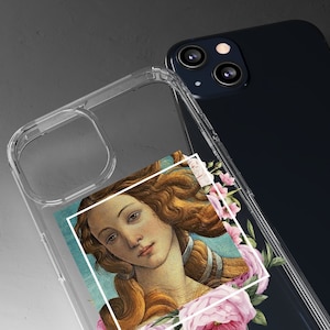 Botticelli Handyhülle - Geburt der Venus Ästhetische iphone Hülle - Samsung Hülle - Kunst Liebhaber Tumblr Handyhülle - Kratzfeste Hülle