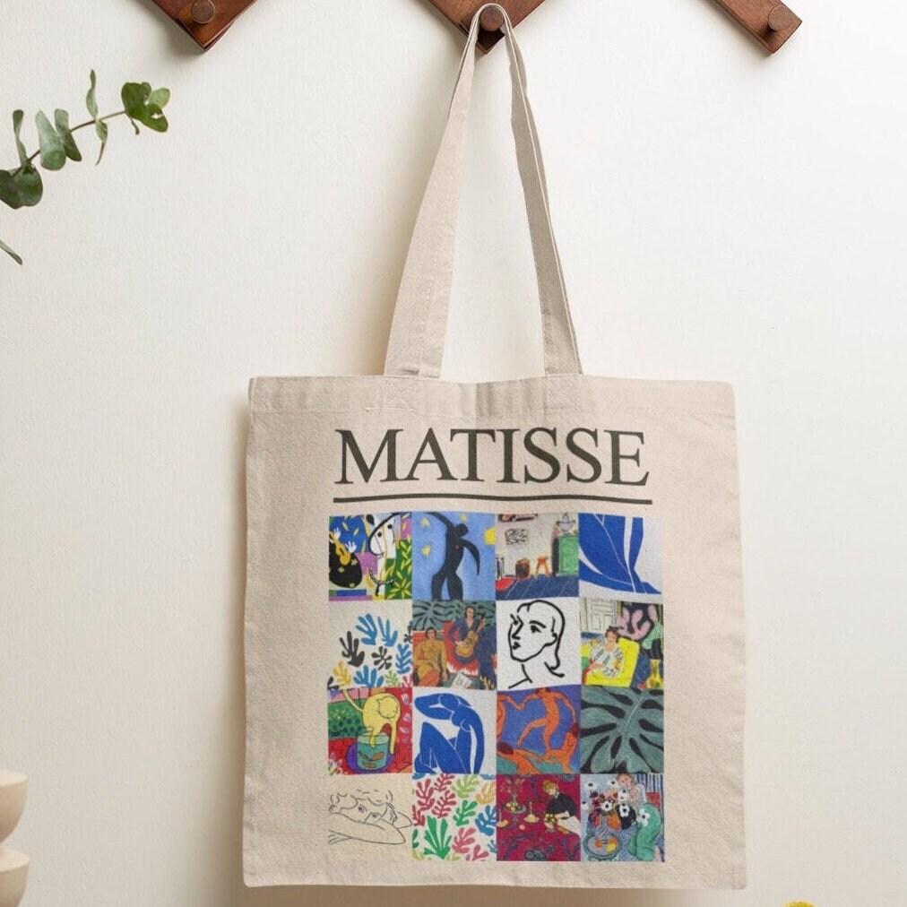 Henri Matisse Cut Out Tate Modern Tote Bag, Cotton Tote Bag, Organic  Cotton, Art Tote Bag, Trendy Bag, Artsy Tote Bag 