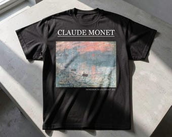 Claude Monet Soleil Levant shirt - Impressionism Art movement shirt