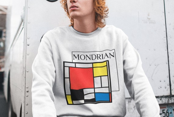Tribute to Mondrian ユニセックス スウェットシャツ - ヴィンテージ  