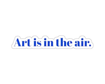 Art Sticker - Aesthetic Art lover Sticker