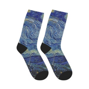 Sterrennacht Sokken - Van Gogh sokken heren dames sokken kunst sokken