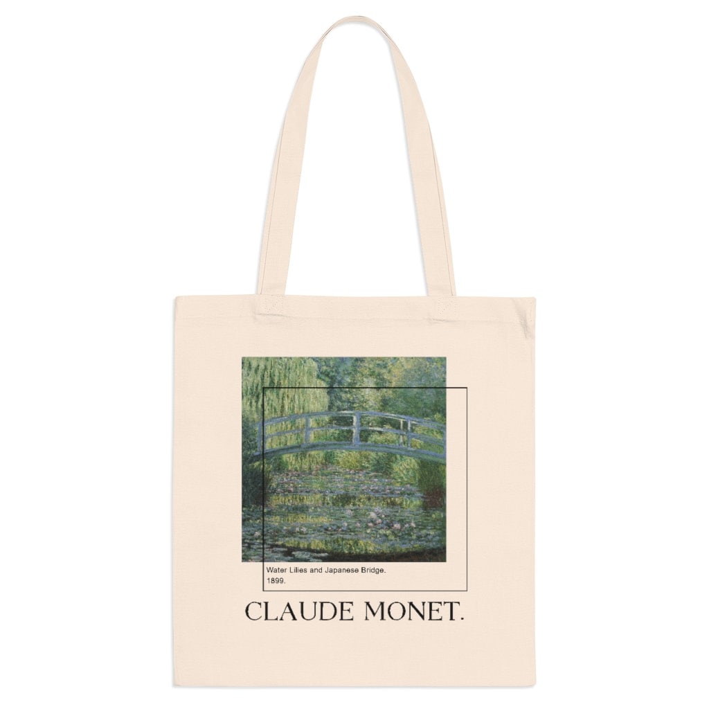 Claude Monet Tote Bag -Art Vintage tote bag