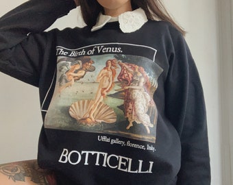 The Birth of venus - Botticelli Unisex art Sweatshirt - Renaissance art sweatshirt